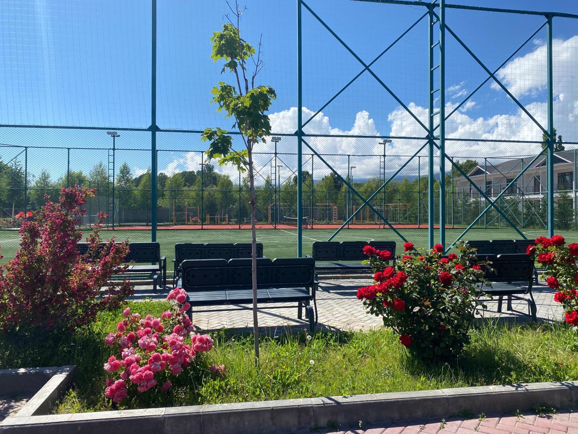 Таунхаус В Baytur Resort Бостери Екстериор снимка